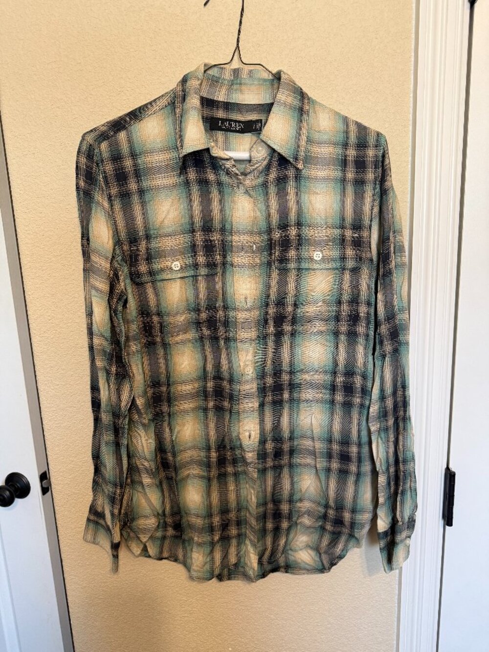 Lauren Ralph Lauren Plaid Blouse